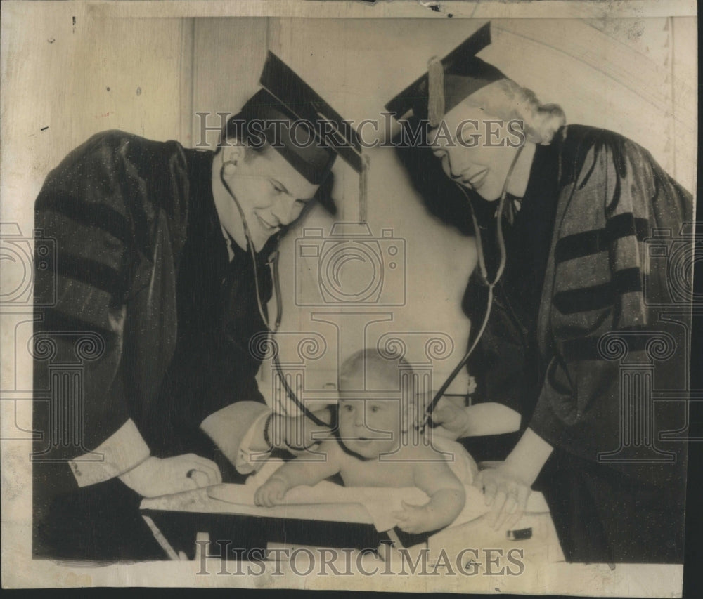 1950 Univ Southern California Premed Grads - Historic Images