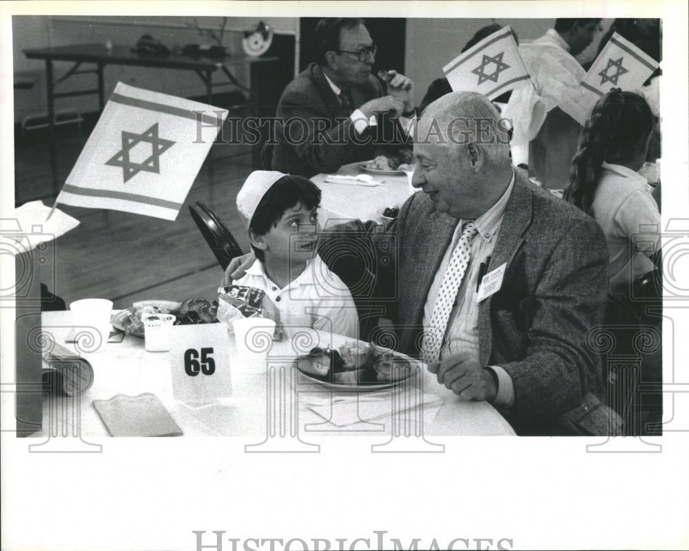 1992 Anshe Emet Day School Grandparents Day - Historic Images