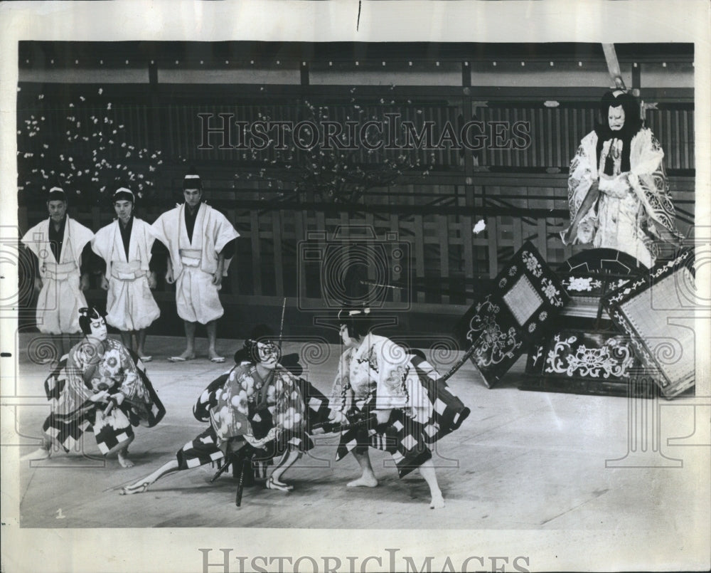 1969 Grand Kabuki Theater Japan Auditorium - Historic Images