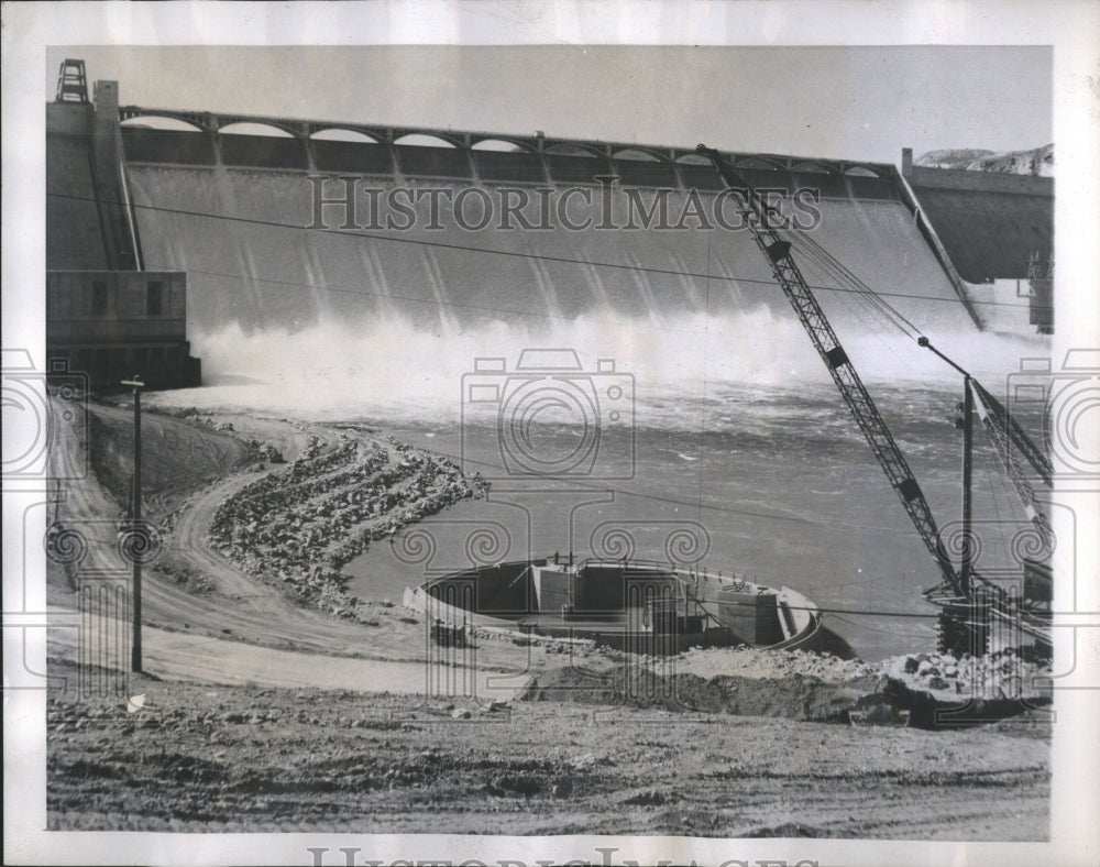 1945 Press Photo Coulee Dam - Historic Images