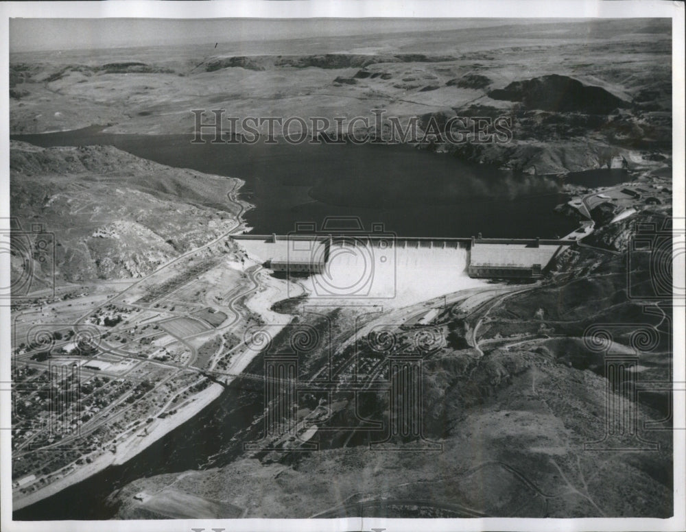 1966 Grand Coulee Columbia River Power - Historic Images