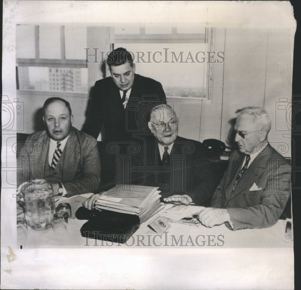 1948 Press Photo American Federation Labor Council Meet - Historic Images