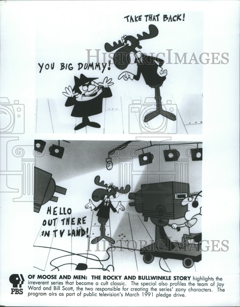 1991 The Rocky and Bullwinkle Story - Historic Images