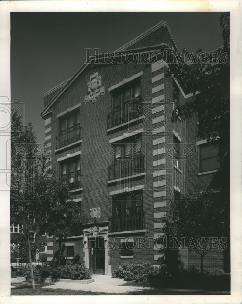 1988 Northpoint Apartment Building Chicago - Historic Images