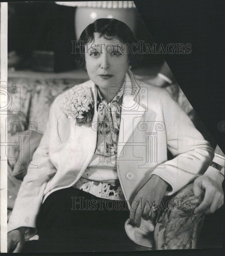 1937 Florence Reed Lawrence Grossmith Actor - Historic Images