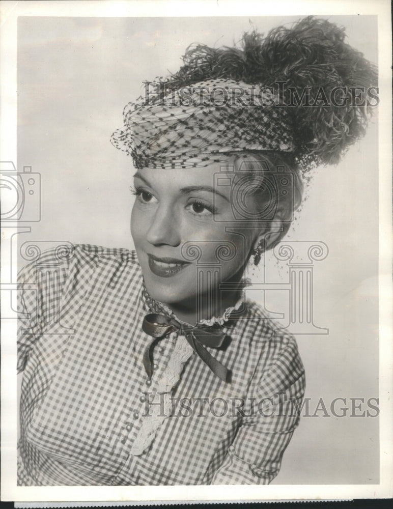 1958 Aline Towne Actress - Historic Images