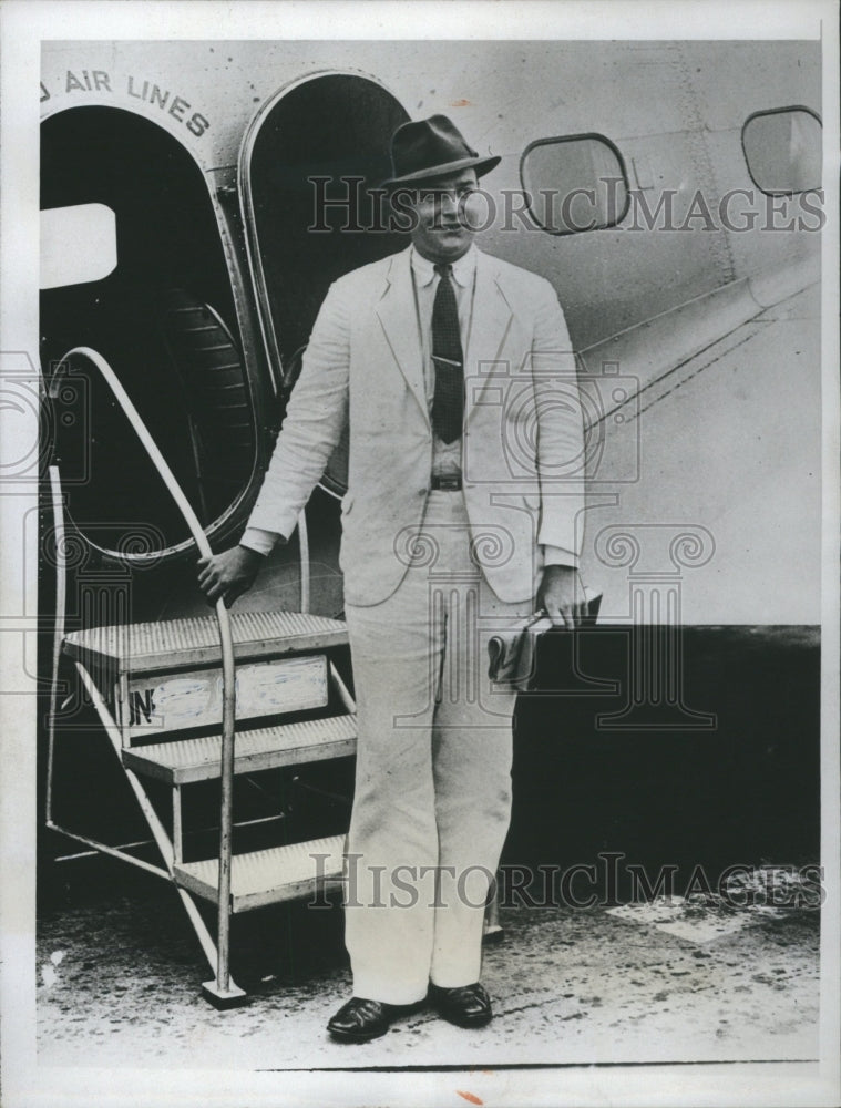 1933 Press Photo Winthrop Rockefeller - Historic Images