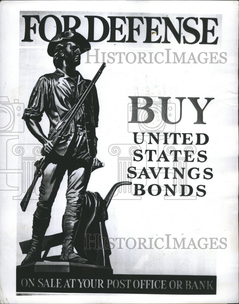1941 National Defense Saving Fund Daniel - Historic Images