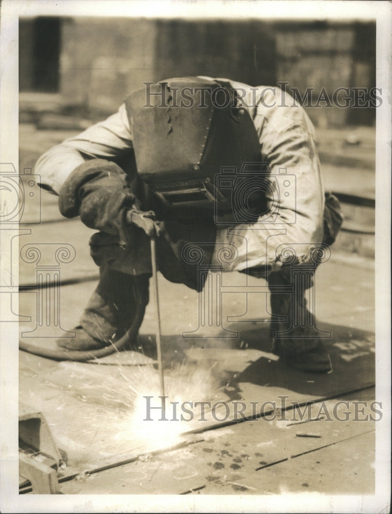 1940 Newport News Navy Yard World War 1 - Historic Images
