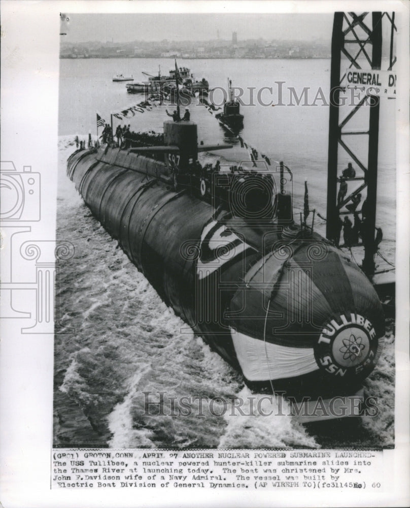 1960 USS Tullibee - Historic Images