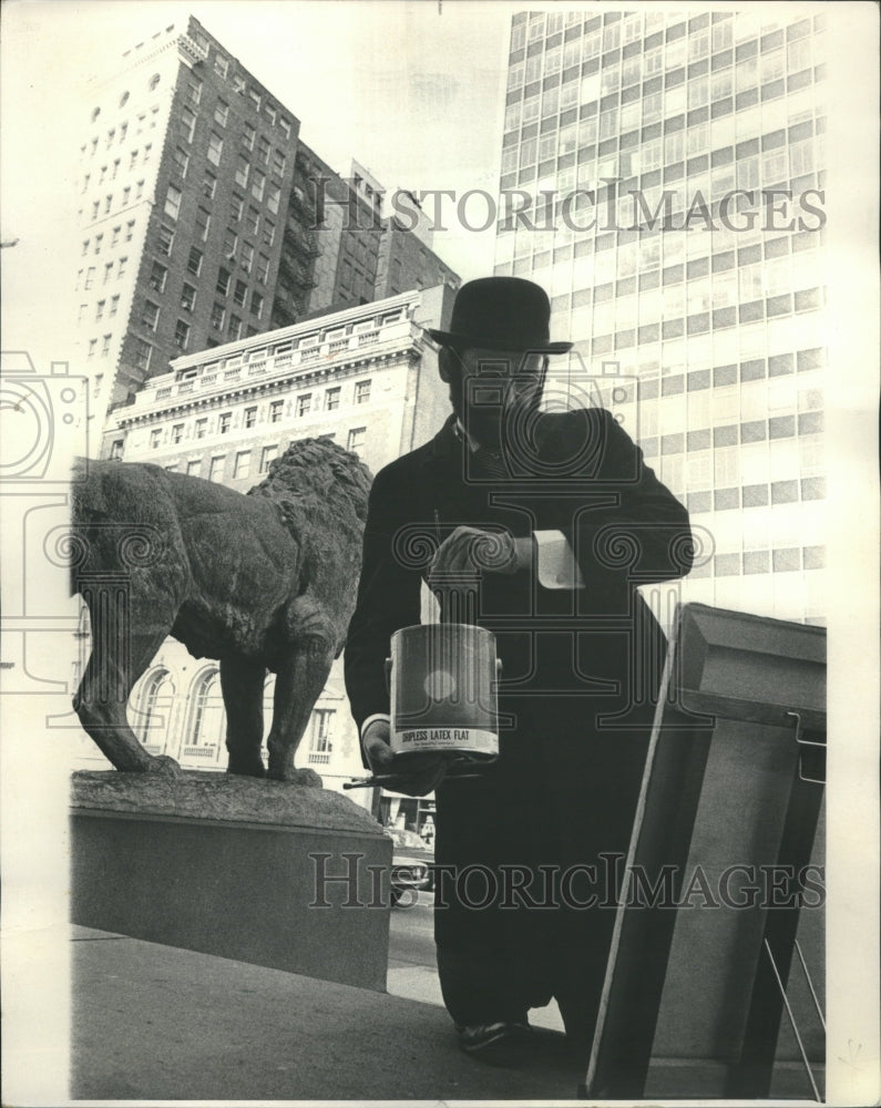 1969 Toulouse Lautrec Paint Stores Chicago - Historic Images
