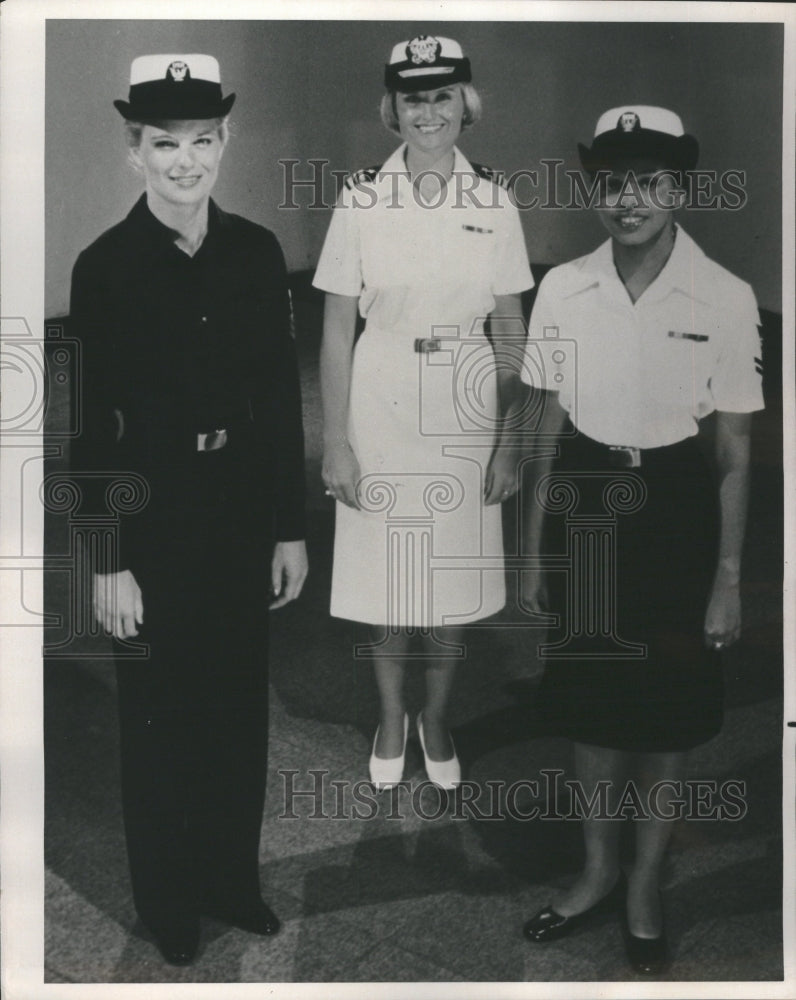 1977 Navy Women Ramona Volland Chris Albert - Historic Images