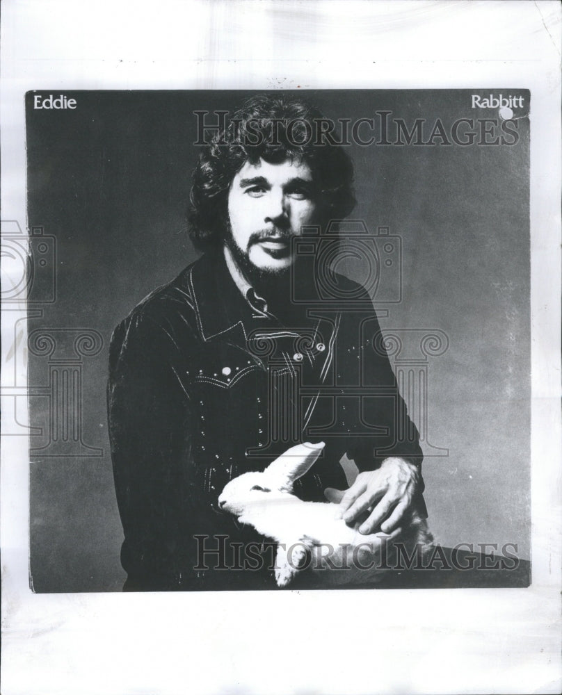 1975 Eddie Rabbitt singer Songwriter Musici - Historic Images