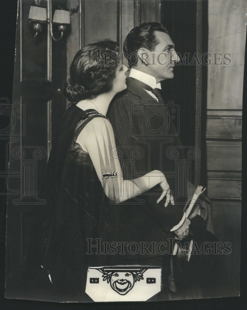 1920 Man Woman Masquerader Alice John  - Historic Images