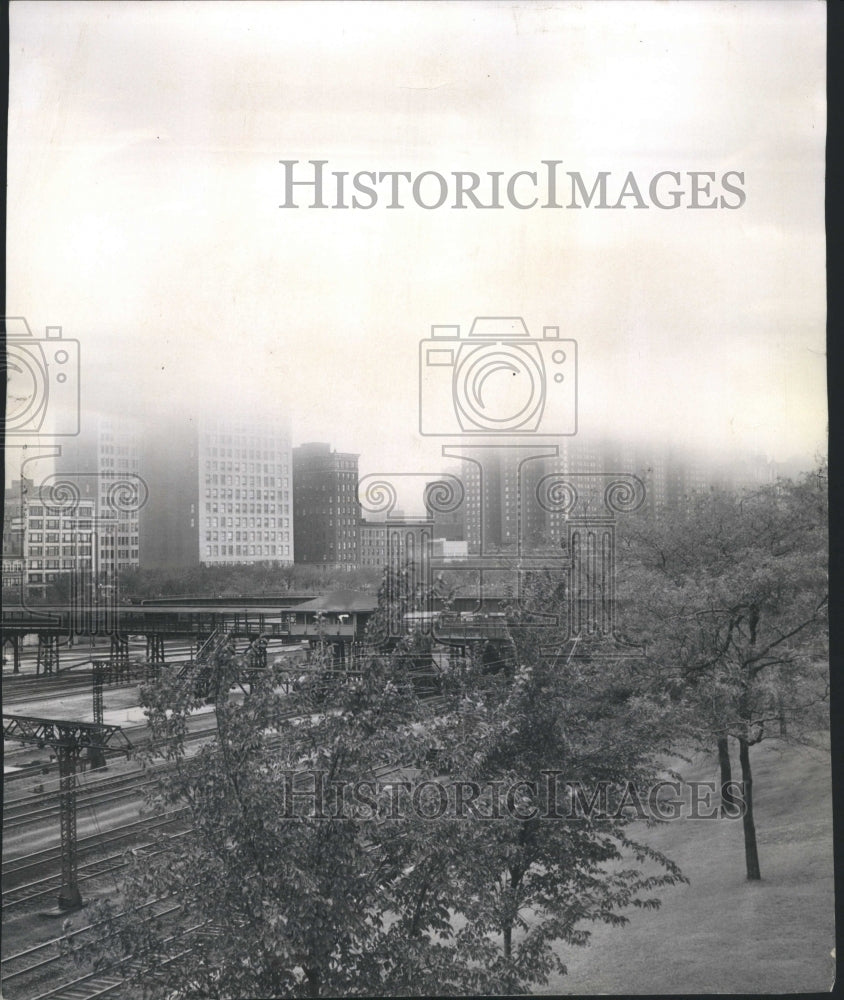1959 Hilton Hotel Standard Oil Building - Historic Images