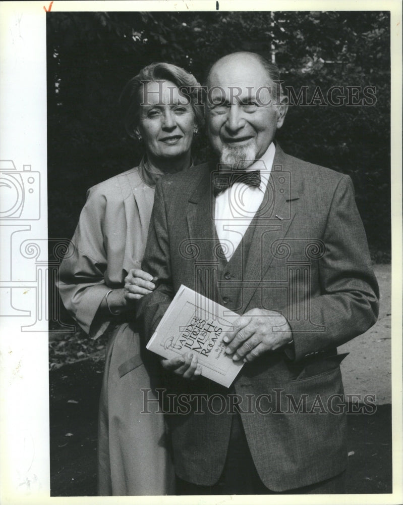 1984 Judge Samuel Rosen wife Joan Collabora - Historic Images