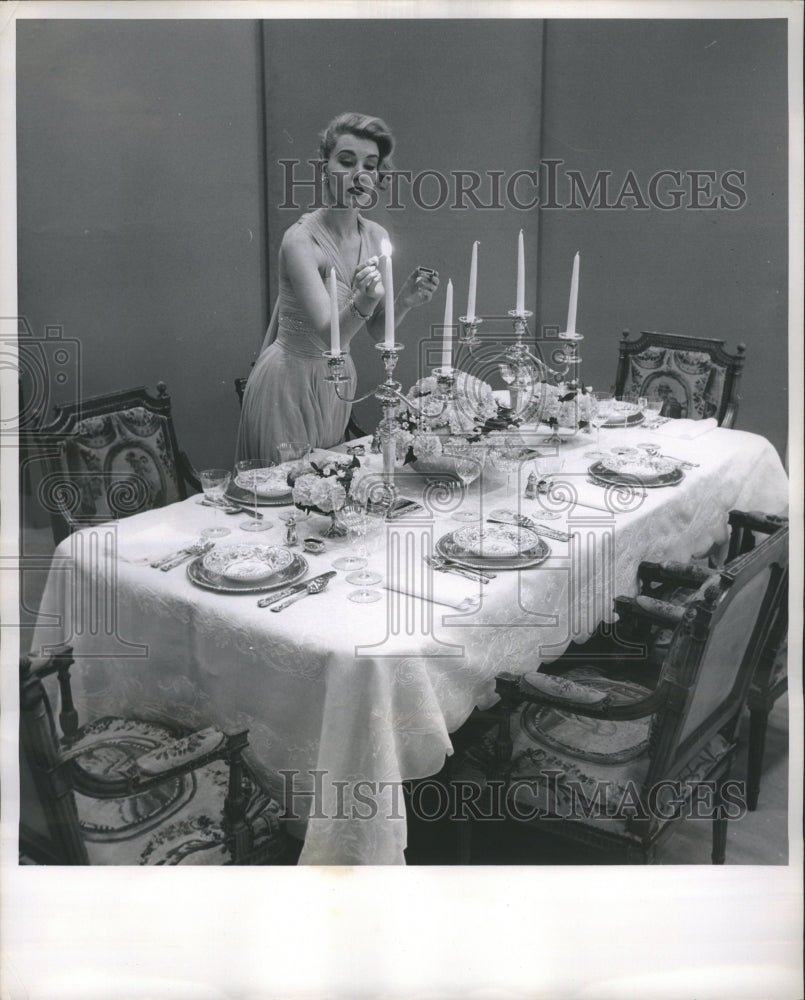 1957 Tablecloth - Historic Images