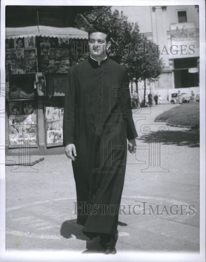 1959  Rev. Ramon Talavera Catholic Priest - Historic Images