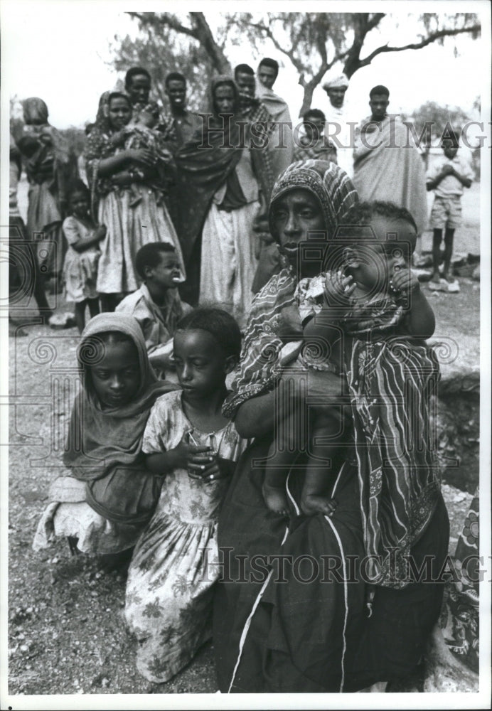 1991 Refugees Ethiopia - Historic Images