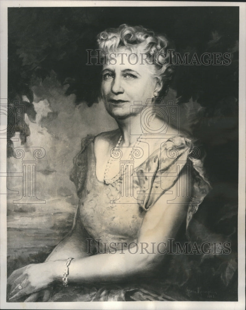 1975 Portrait Bess Truman First Lady - Historic Images