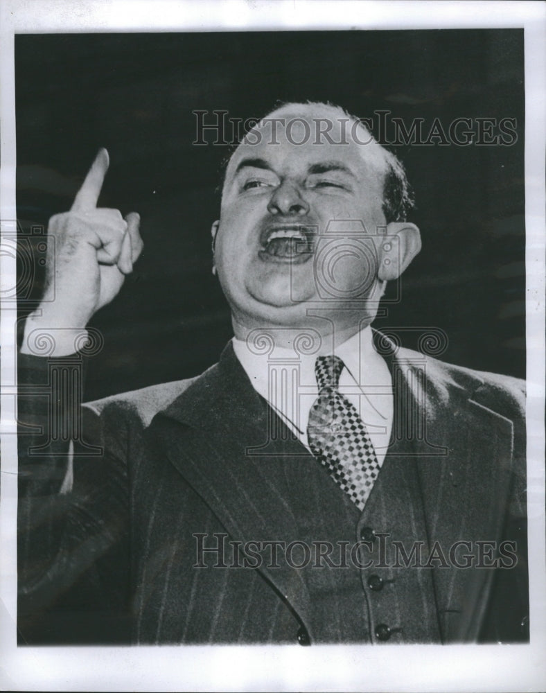 1953 Labor Leader Mike Quill  - Historic Images