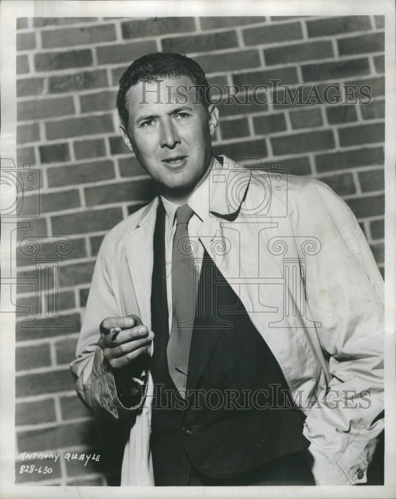 1957 Anthony Quayle - Actor. - Historic Images