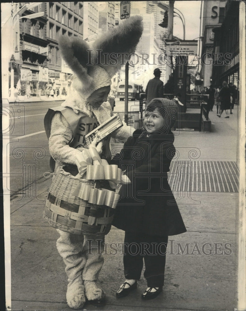 1966 Bunny Bob, State st. Council&#39;s Easter - Historic Images