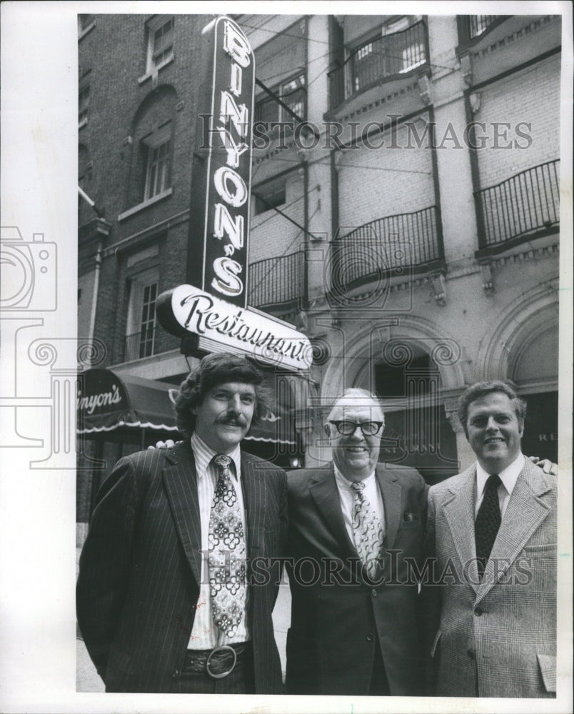 1975 Press Photo Binyong&#39;s Restaurant. - Historic Images