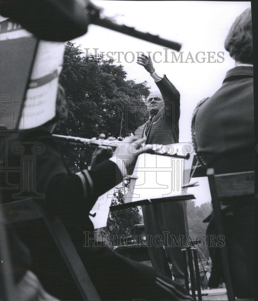 1956 Graham Overgard Conductor Orchestra - Historic Images