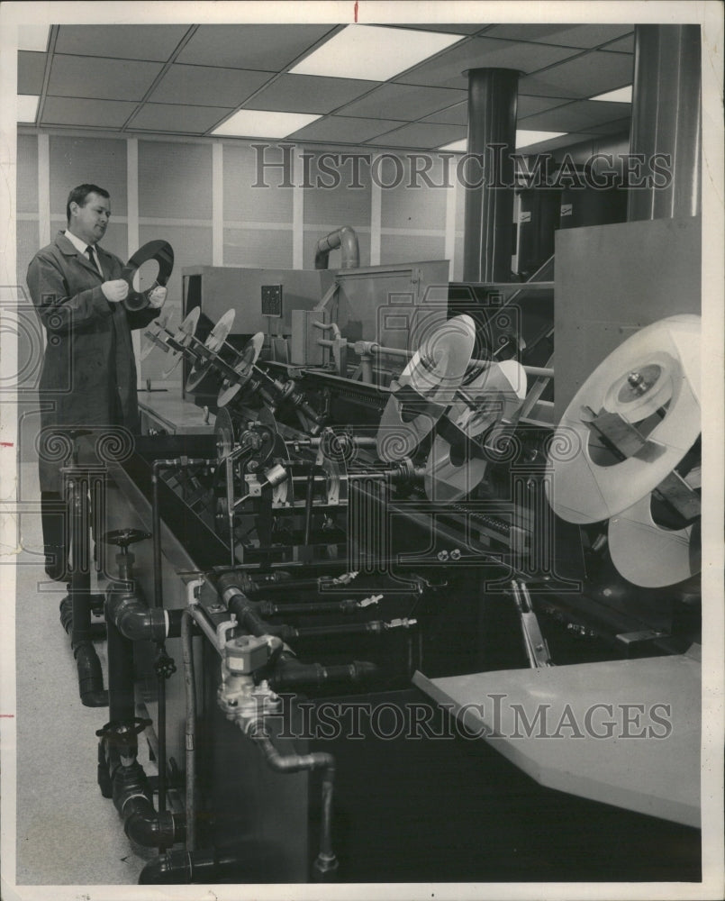 1968 Honeywell EDP Data Disk Washer Machine - Historic Images