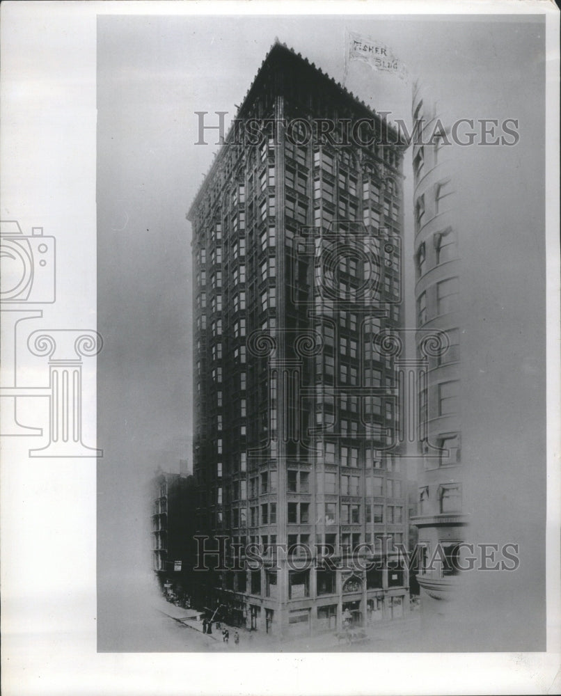 1960 Fisher Building - Historic Images