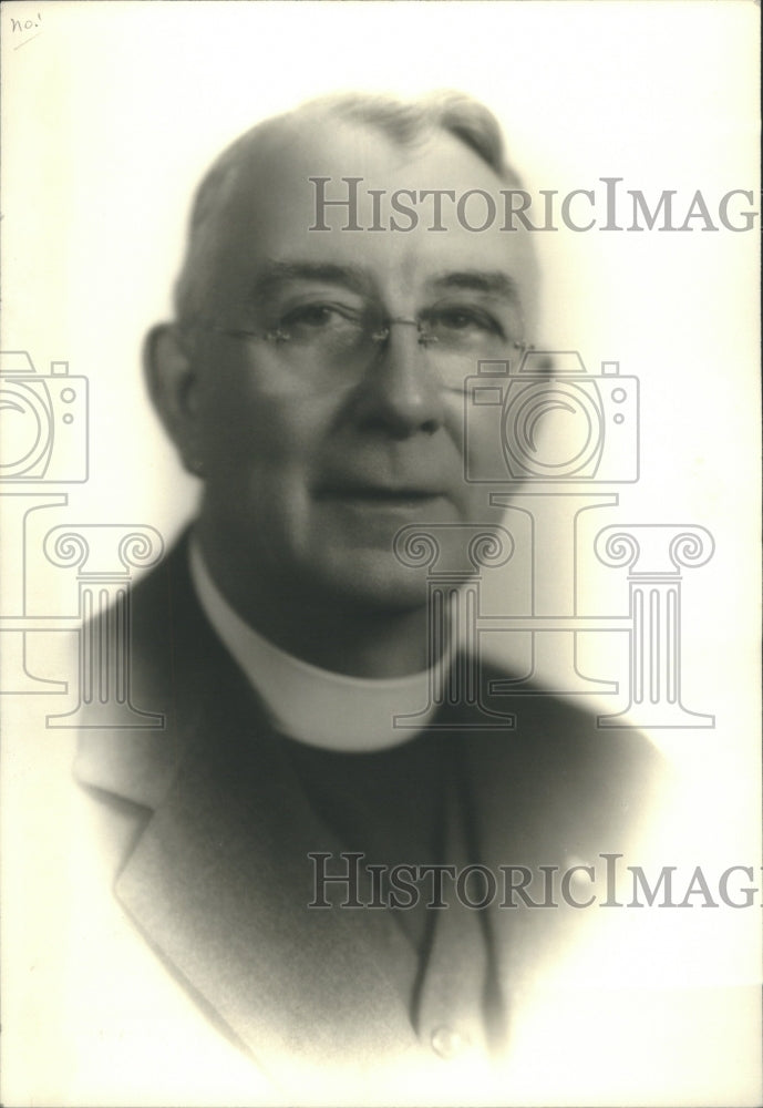 1938 Reverend Bertram Pullinger Episcopal  - Historic Images