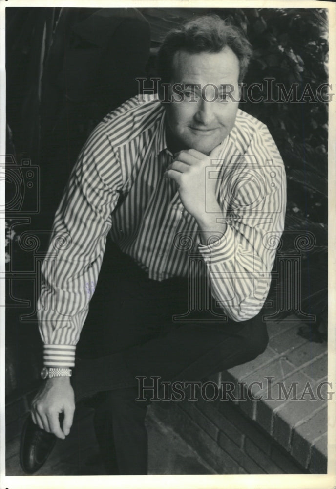 1991 Press Photo Actor Randy Quaid in "David Rules" - Historic Images