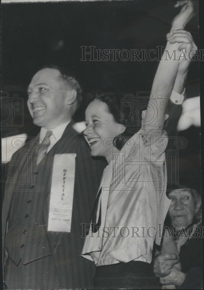 1932 Press Photo Wilma Pyle Spelling Bee Champion - Historic Images