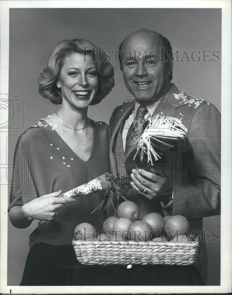 1984 Sarah Purcell and Joe Garagiola - Historic Images