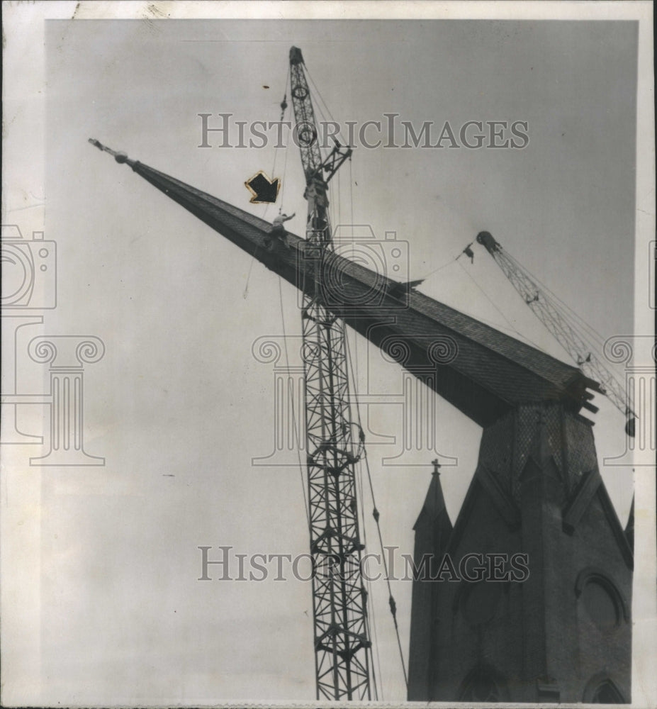 1956 St. Augustine Roman Catholic Repair - Historic Images