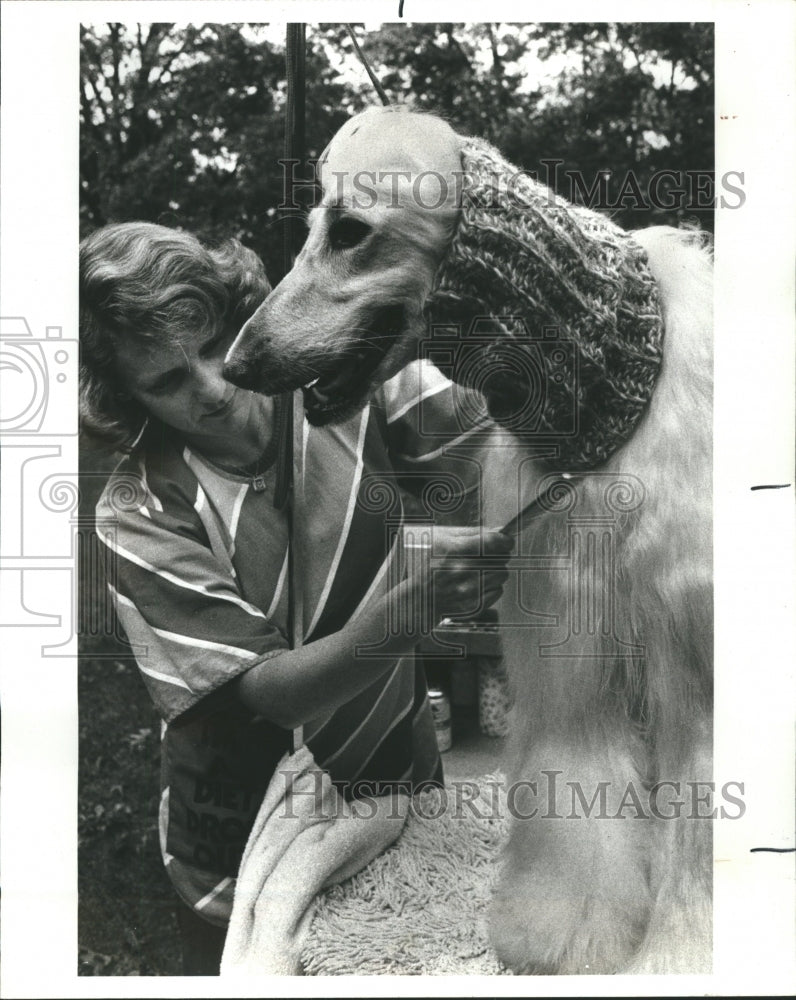 1977 Dog Washing International Kennel Show - Historic Images