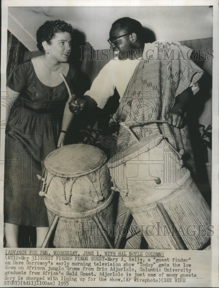 1955 African Jungle Drums - Historic Images