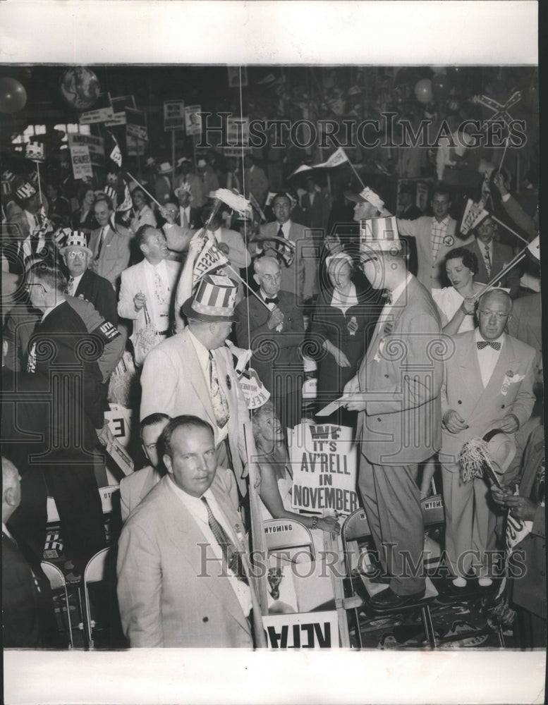 1952 Chicago Democratic Convention Russell - Historic Images