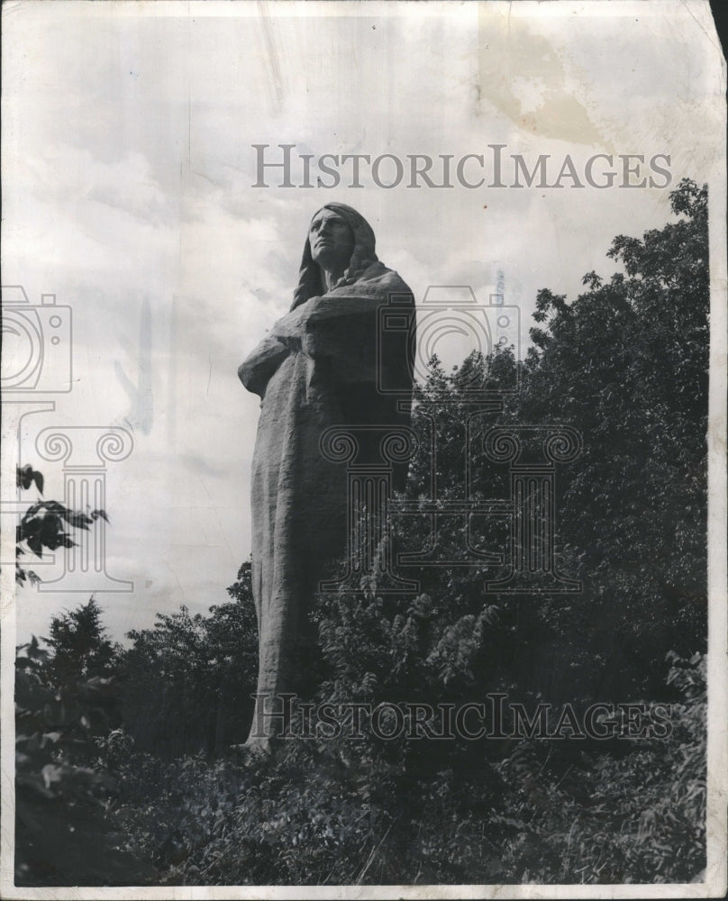 1951 Black Hawk Rock River Oregon NestBluff - Historic Images