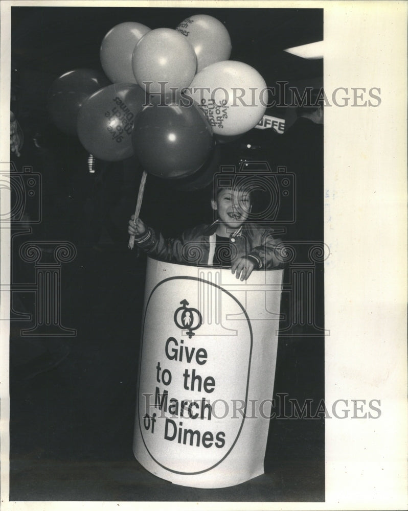 1986 March of Dimes Christopher Stifter Uni - Historic Images