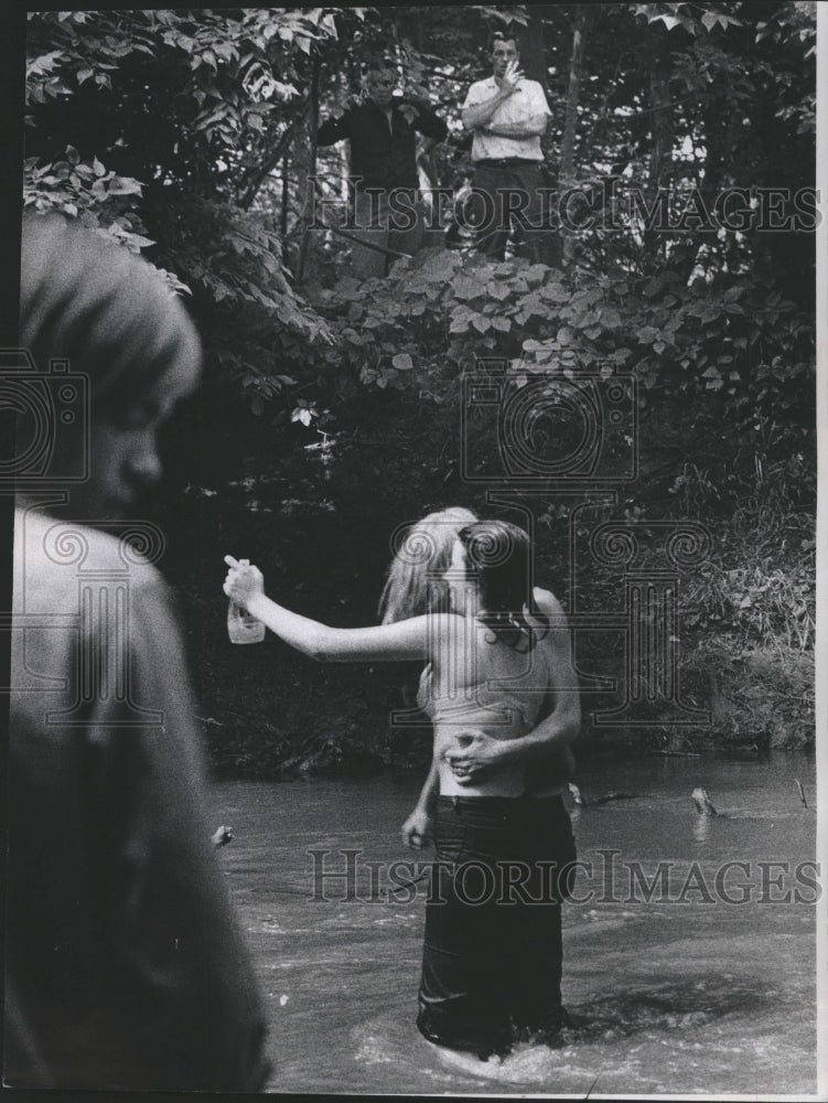 Kickapoo Creek Outdoor Rock Concert1970  - Historic Images