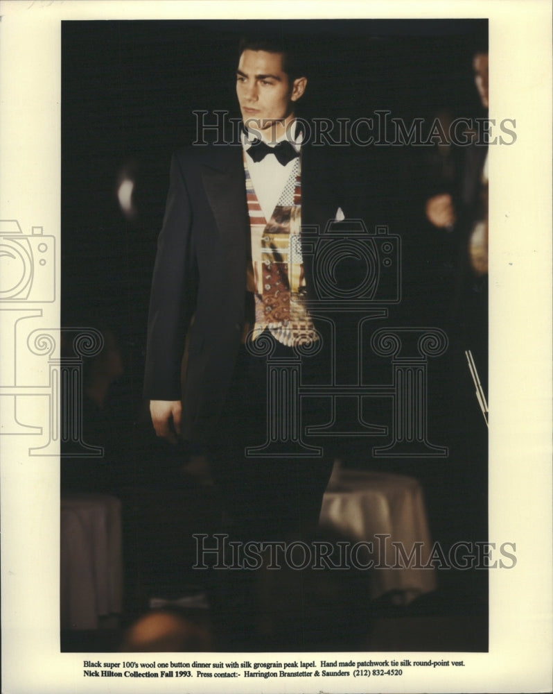 1991 Nick Hilton Fashion Designer - Historic Images