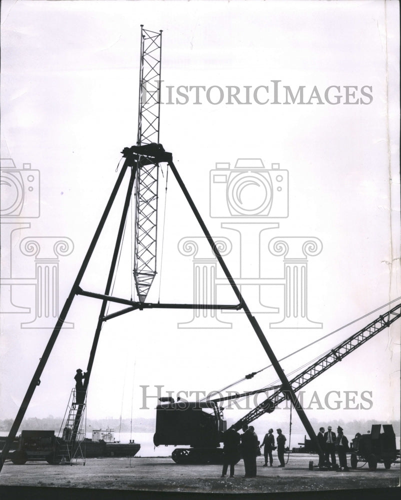 1963 US Army Engineers  Weather Towers Fort - Historic Images