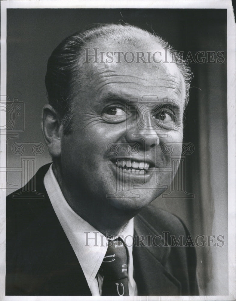 1974 Press Photo Richard Vincent Dick Van Patten Actor - Historic Images