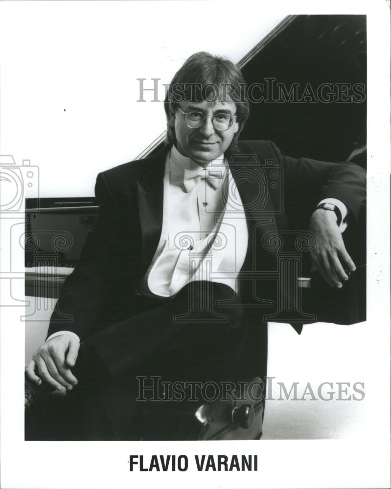none Pianist Flavio Varani Piano Career Age Soloist TV - Historic Images