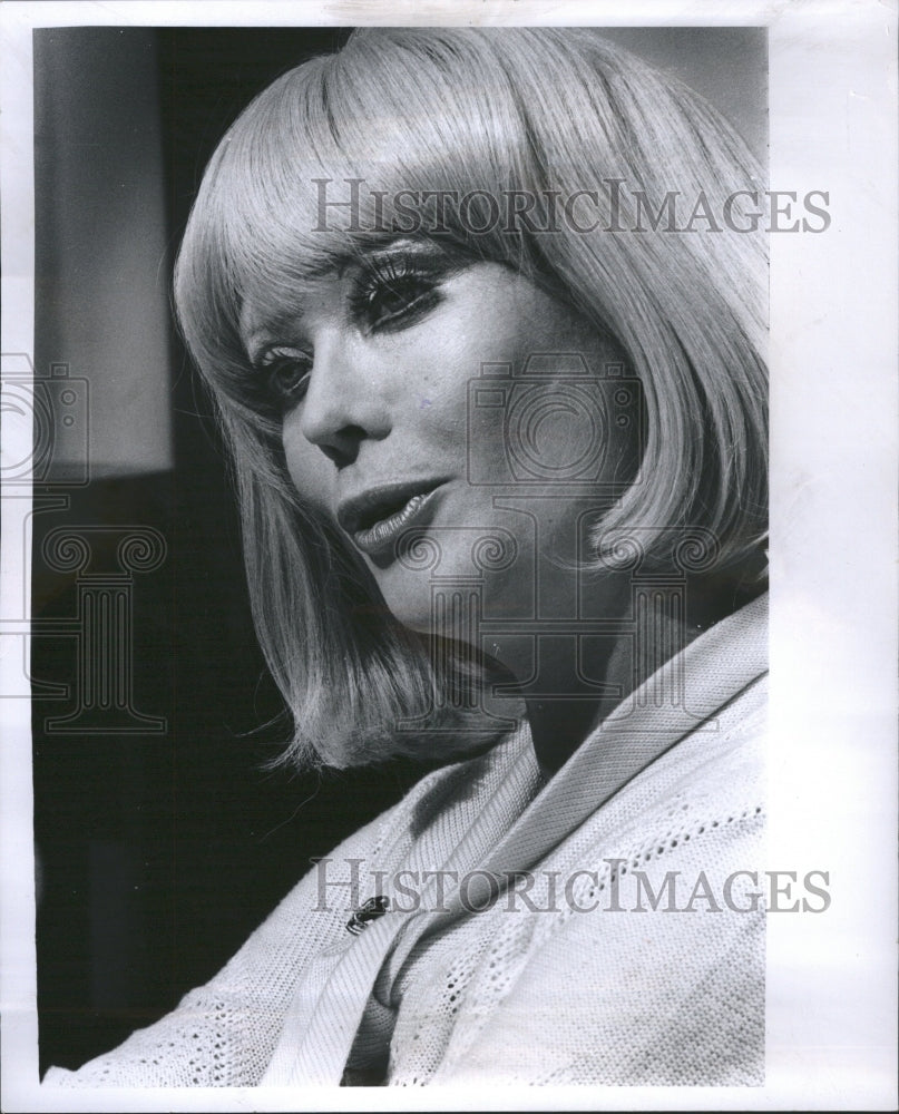 1974 Monique Van Vooren Actress - Historic Images