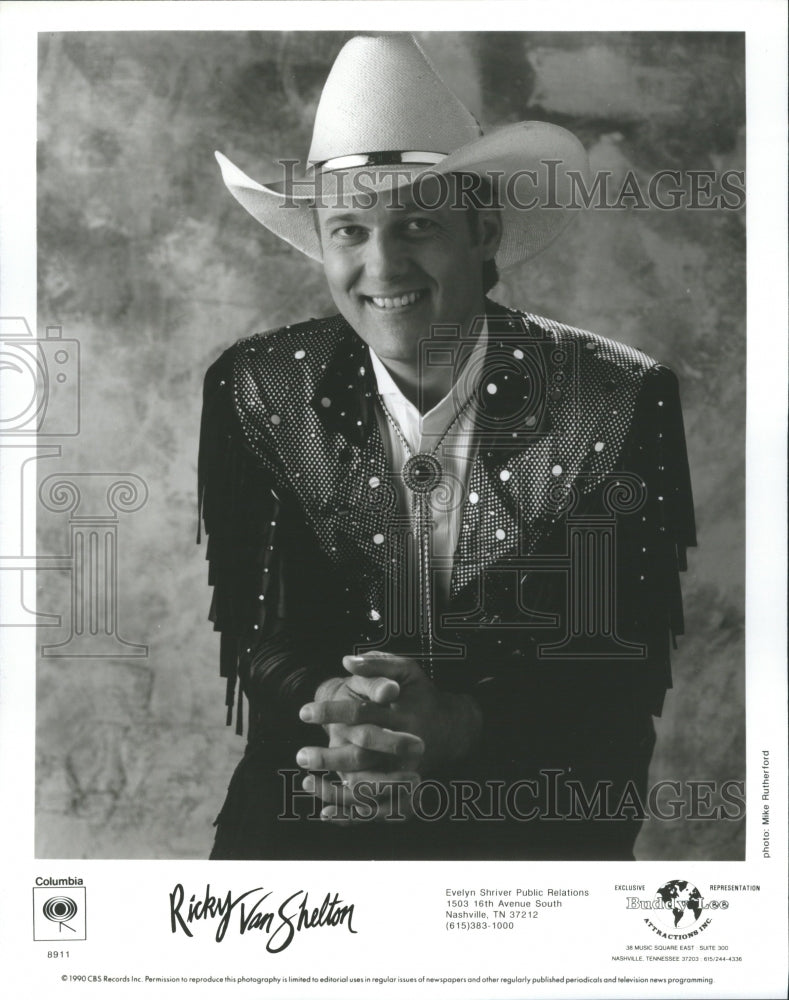 1991 Ricky VanShelton Music Active Twenty - Historic Images