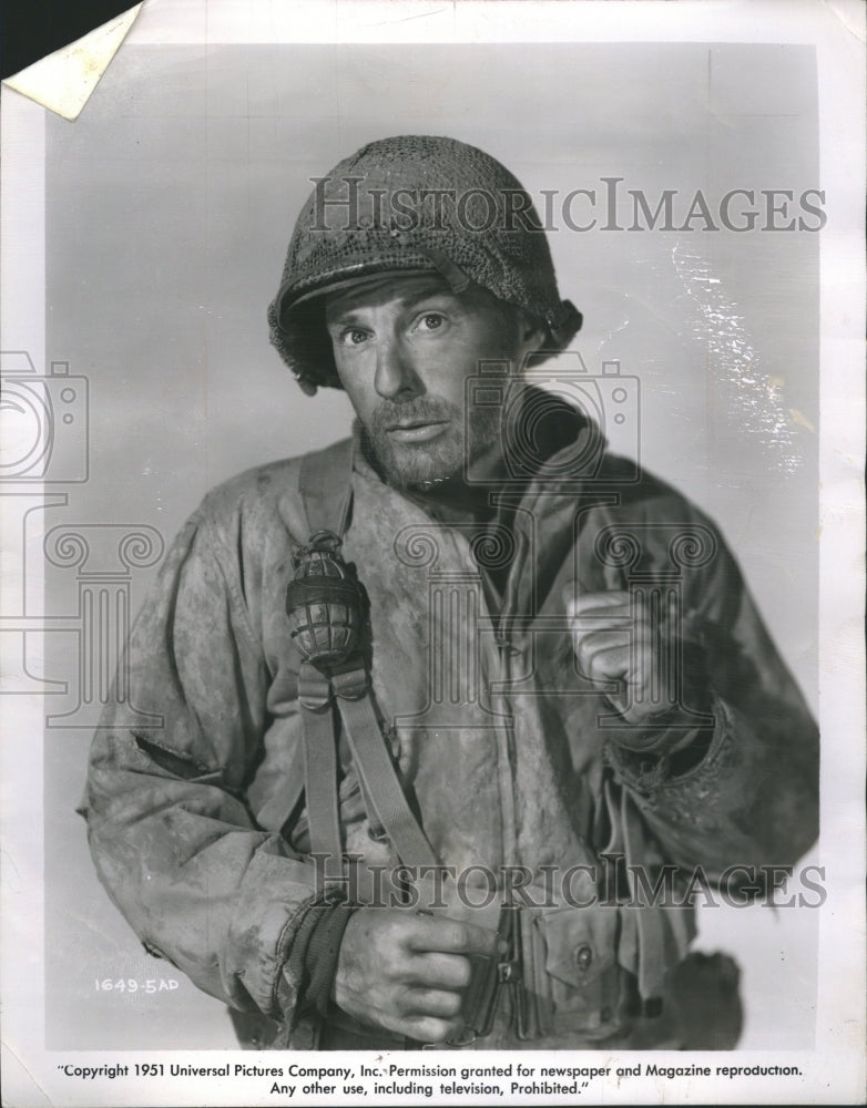 1951 David Wayne Actor Bill Mauldin Mexico - Historic Images