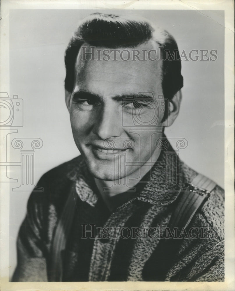 1960 Dennis Weaver American Actor Missouri - Historic Images